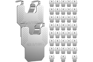 40Pcs Drywall Picture Hanging Claw, Picture Hanging Kit Hold up to 40lb, No Damage Heavy Duty Hook for Pictures, Paintings, M