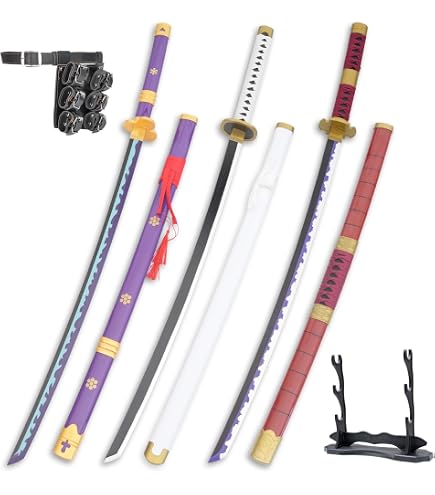 Amazon.com: YonghoSword One Piece Sword Roronoa Zoro Red Hair