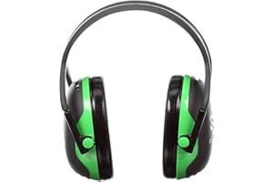 3M Peltor X1A Over-the-Head Ear Muffs, Noise Protection, NRR 22 dB, Construction, Manufacturing, Maintenance, Automotive, Woo