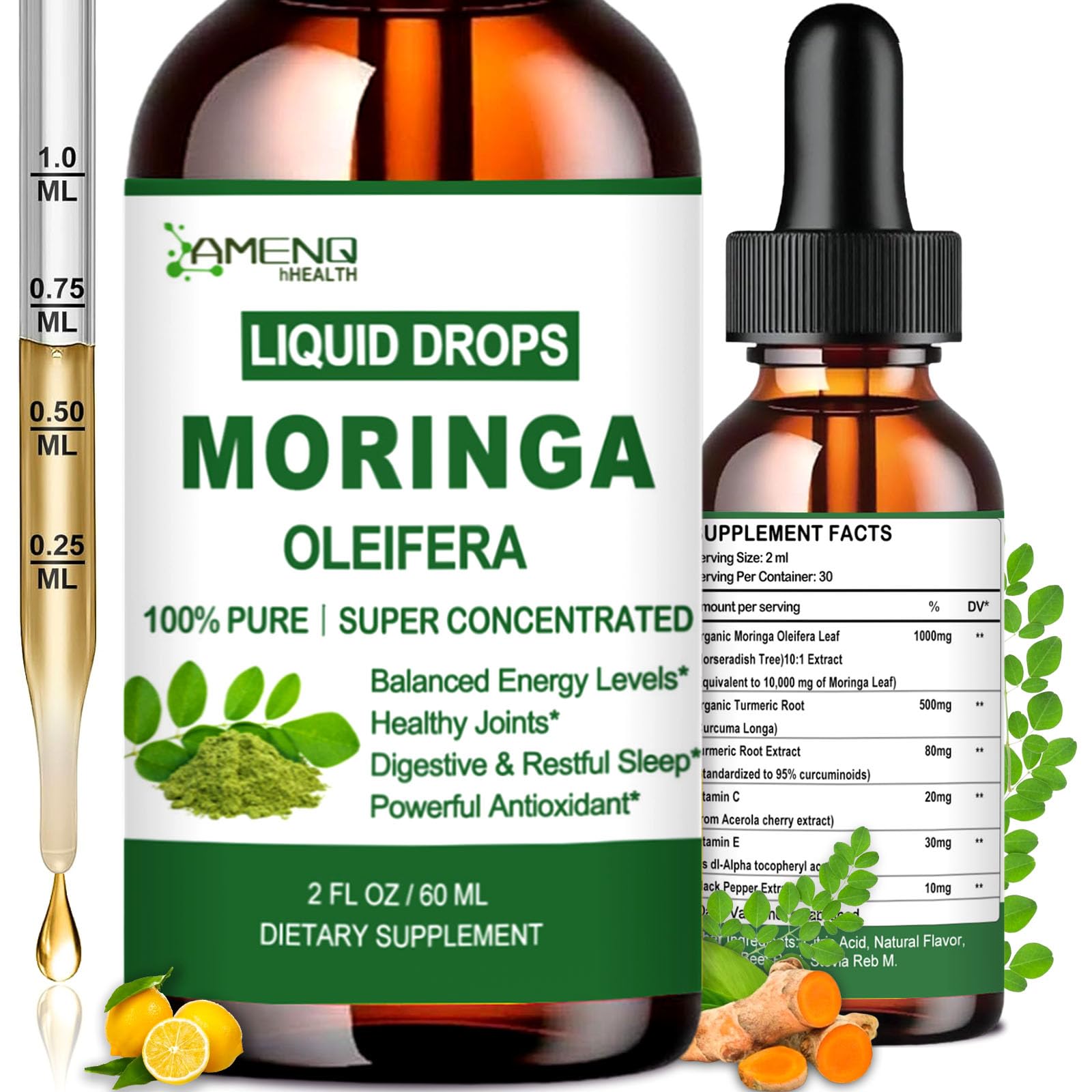 Liquid Drops Moringa Oleifera