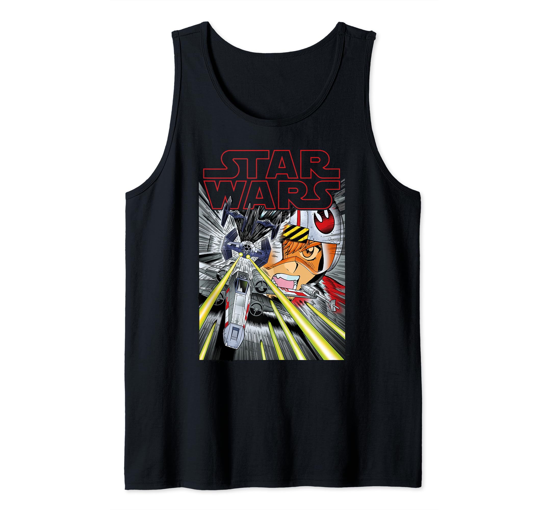 Star Wars Luke Skywalker Animated Z1 Tank Top