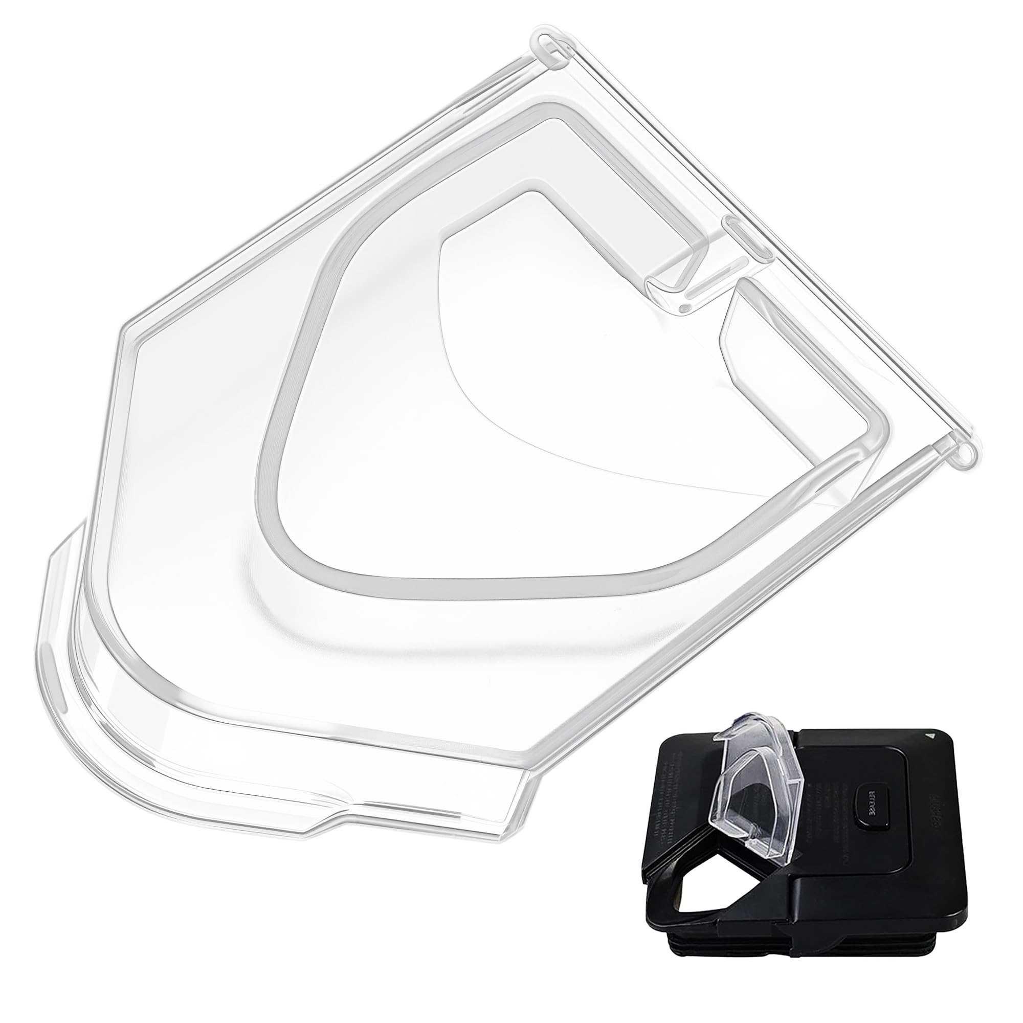 Photo 1 of Pour Spout Cover Replacement Compatible with Ninja Blender Lid 72oz, Spout Cover Lid Flap for Ninja Blender Square Top Pitcher, Fit for BL660 BL740 BL770 BL771 BL772, Ninja Blender Replacement Parts