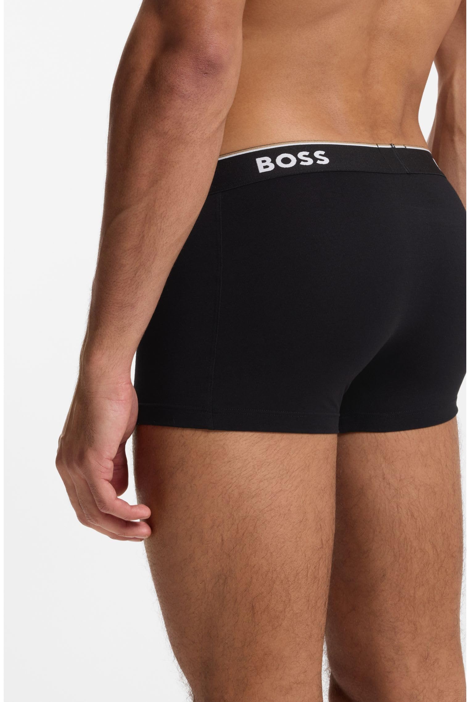 BOSS Hugo Herren Trunk 3p Co/EL Boxershorts, Assorted 999, S 6