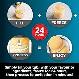 Ninja CREAMi Ice Cream Maker & Frozen Dessert Maker NC300UK Black/Silver view 7