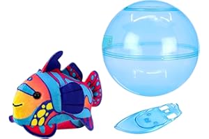 zhuzhu Aquarium Bubble Ball & Surf Board with Mandarin Fish