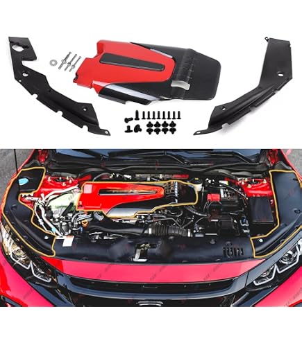 Amazon.com: JDM Red Black Type-R Style Engine Valve Cover