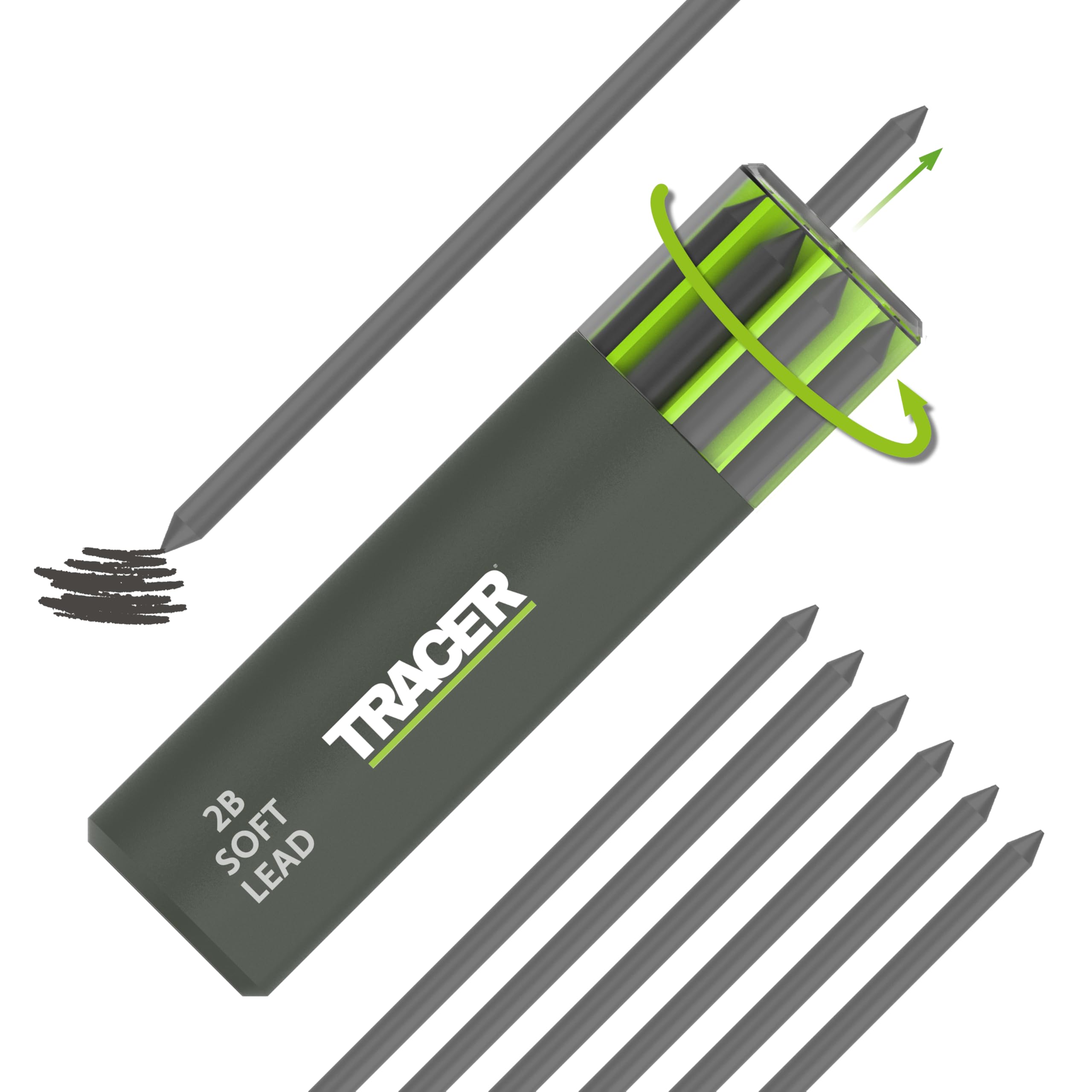 Tracer 5.2mm Tough Replacement Leads - 6-Piece