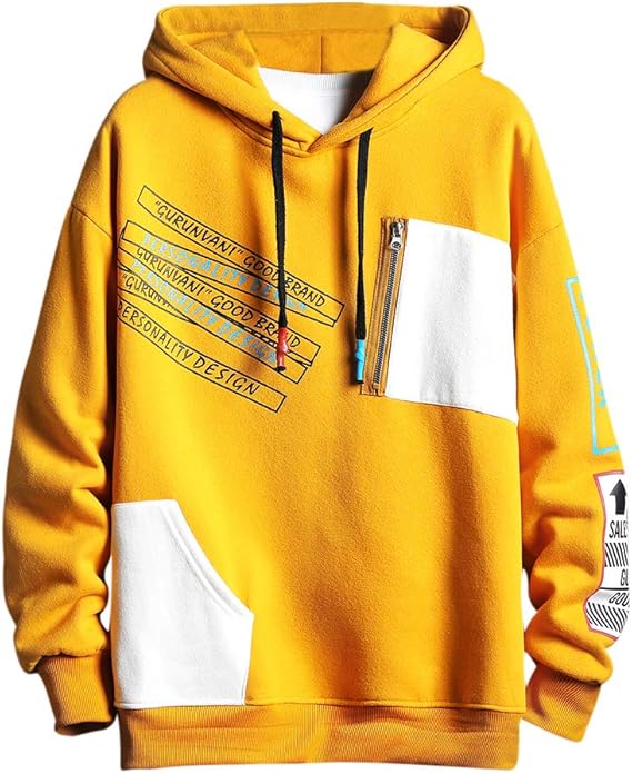 patchwork fleece hoodie