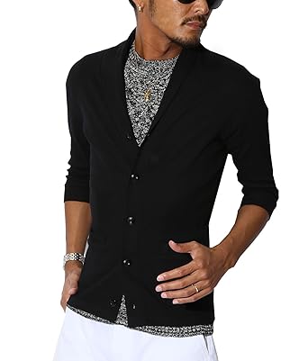 最新のhd七分丈 カーディガン メンズ 人気のファッションスタイル