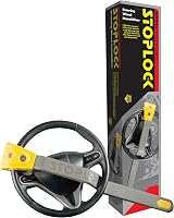 Stoplock Airbag 4x4 Steering Wheel Lock with Keys HG 134-66 Yellow Grey view 3
