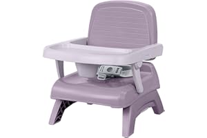 Chicco Bento Booster 3-in-1 Portable Booster Seat for Table, Feeding Seat and Toddler Chair for Babies and Toddlers, for Children up to 50 lbs., Lightweight, Compact Fold | Mochi/Purple