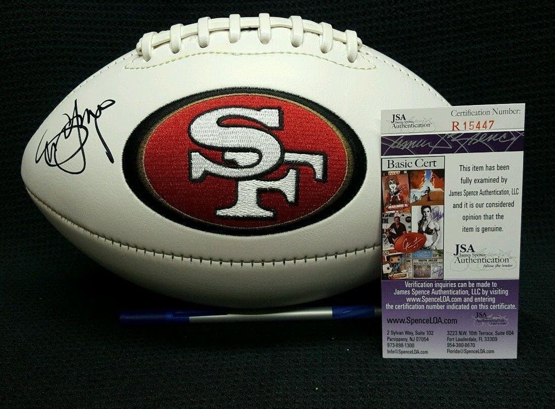 steve young signed football