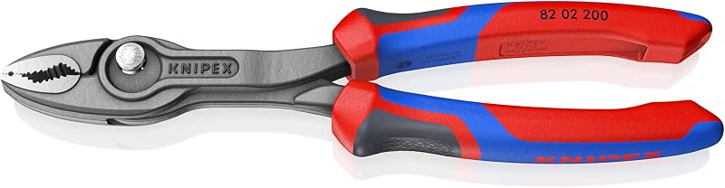 KNIPEX Twingrip Pliers 200mm Comfort Handles Front Side Gripping Self-Service