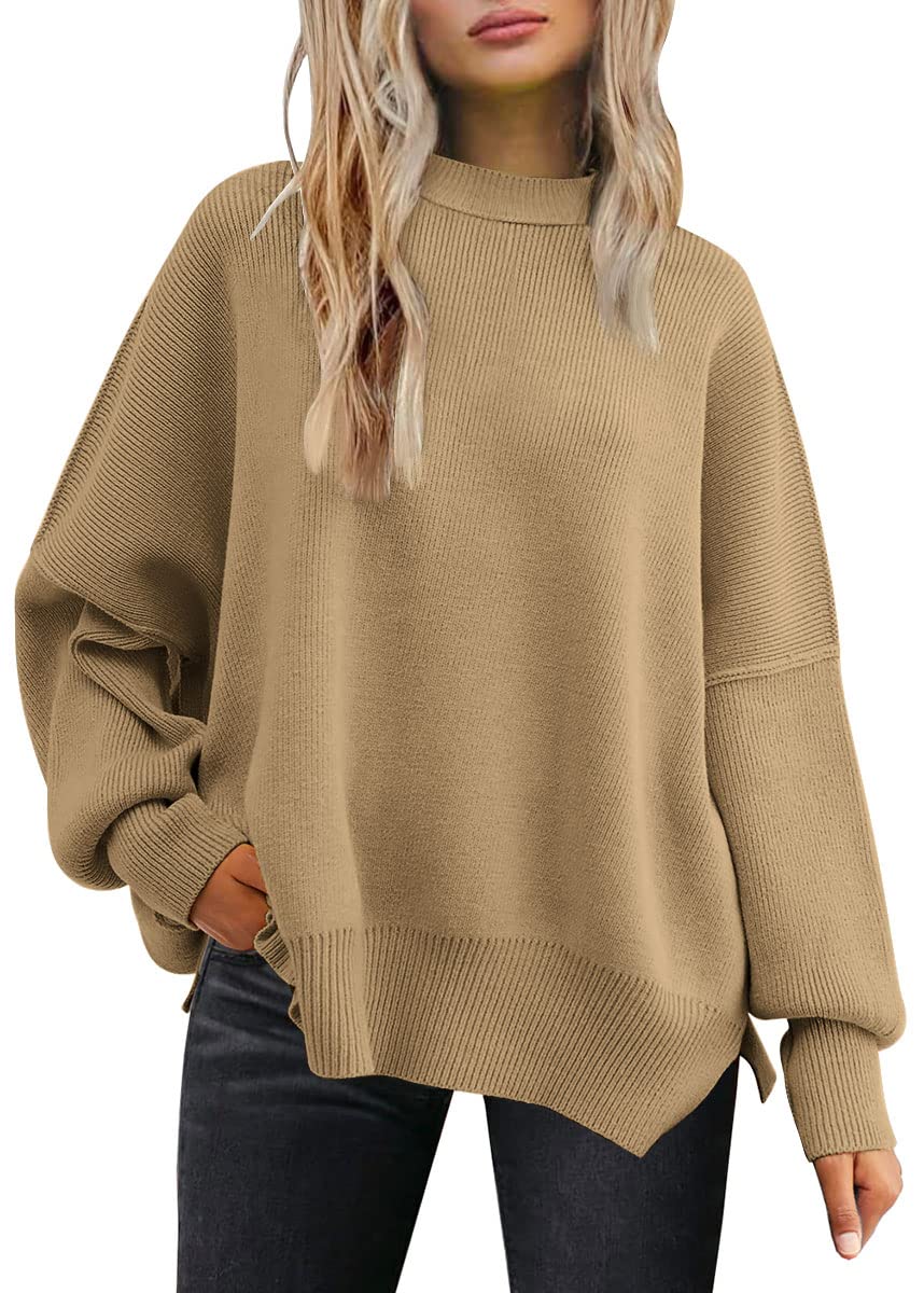 LILLUSORY Women's Oversized Batwing Sweaters 2025