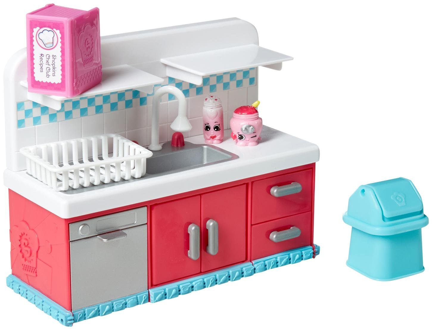 Moose Toys Shopkins Season 6 Chef Club Playset Sparkle Clean Washer