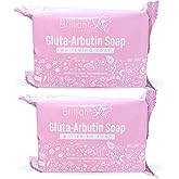 Brilliant Skin Gluta - Arbutin Soap Bar Size 135g (Pack Of 2)
