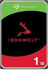Seagate IronWolf 1TB NAS HDD 3.5in 5400RPM CMR 64MB SATA 6Gb/s