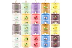 40 Scented Large Tea Waxes (35g) oz, 10 scents, Suitable for Home Decoration, Party Supplies, accompanying Gift, Presents to 