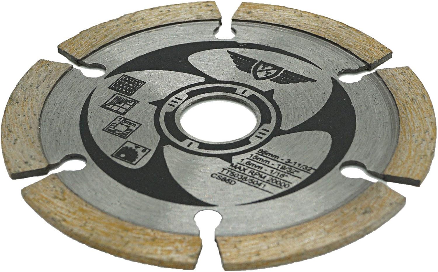 4 x TopsTools CSK85_4 85mm 24T 44T 60T TCT HSS Diamond 15mm Bore Saw Blades, multicolor - Image 5