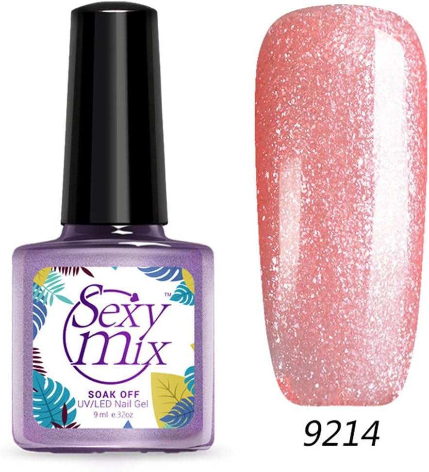 Sexy Mix Color Series UV LED Gel Polish Soak Off Nail Polish luck Professional Varnish #9214
