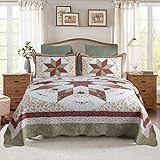 YAYIDAY Oversized Queen Bedspreads Patchwork Quilt