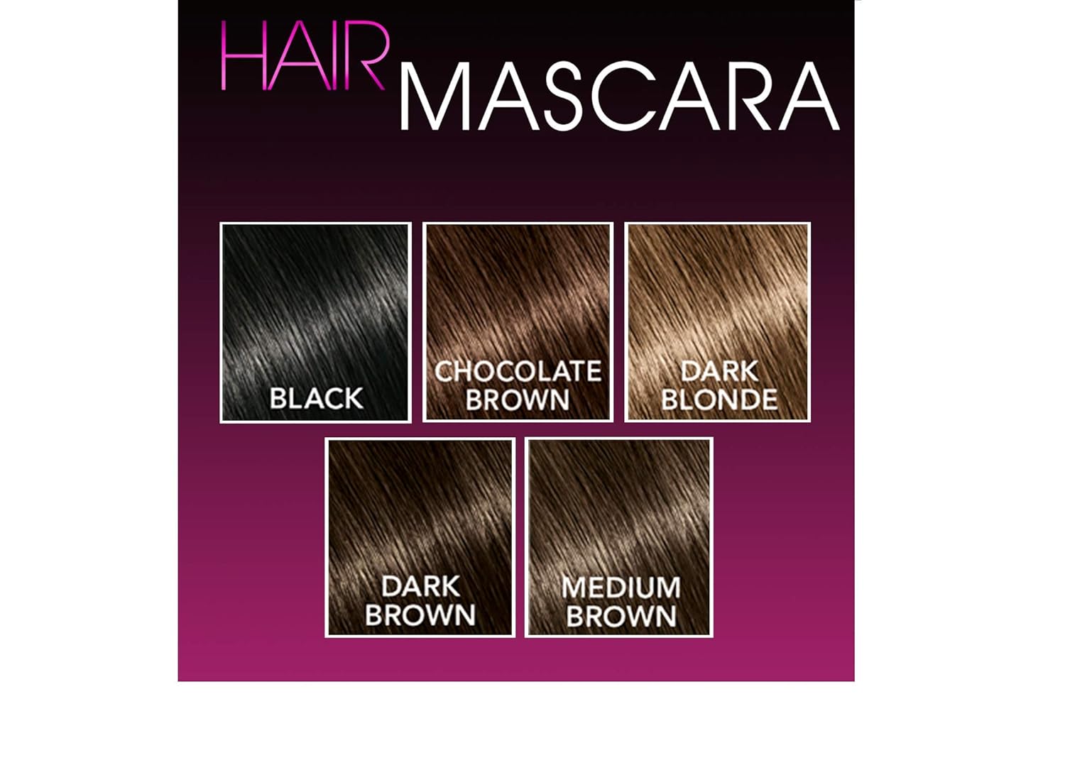 Schwarzkopf Hair Mascara, Dark Brown, 0.54 ounce: Beauty
