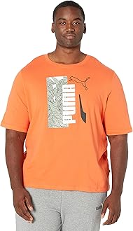 puma big & tall men's shirts & tops