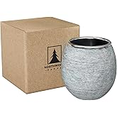 Northwood Sauna - Sauna Aromatherapy Stone Cup - Essential Oil Diffuser - Natural Rock with Stainless Steel Bowl