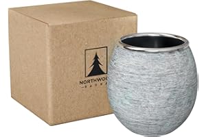 Northwood Sauna - Sauna Aromatherapy Stone Cup - Essential Oil Diffuser - Natural Rock with Stainless Steel Bowl