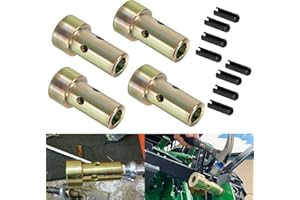 YOURSME 2 Pairs of Cat 2 Quick Hitch Adapter Bushings Set Fit for Category II 3-Point Tractor
