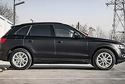 LZLRUN Forged Matte Carbon Fiber Black Vinyl Wrap