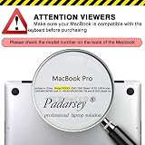 Padarsey Replacement Keyboard US Black for MacBook Pro A1502 2013-2015 Retina view 8