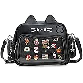 ZAROXOXS Kawaii Ita Bag Backpack Crossbody Bag Cat Shoulder Bags Multi-Purpose Pin Display with Insert
