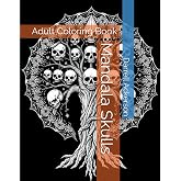 Mandala Skulls: Adult Coloring Book