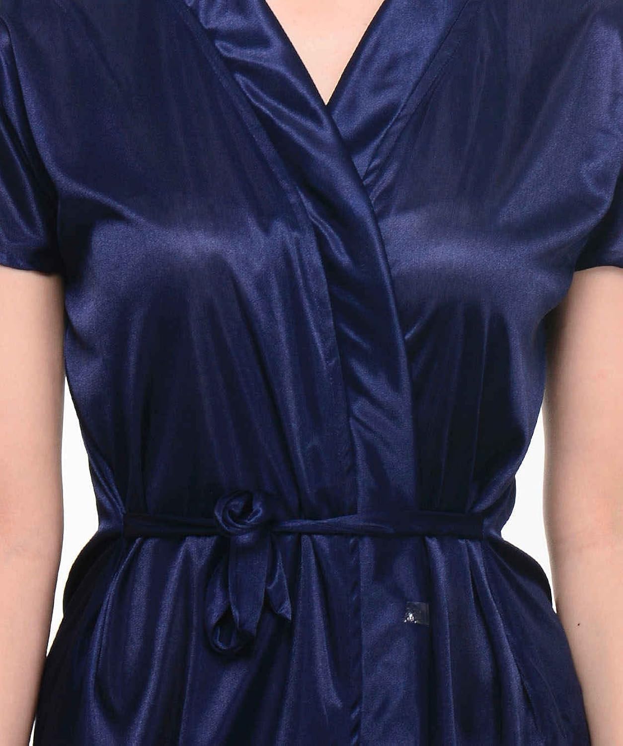 klamotten women satin short robe