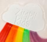 ZIMPLI 3 x Large Cloud Rainbow Baff Bombz Bath Bomb Fizzers view 4