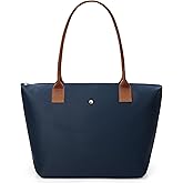 KALIDI Tote Bag for Women Nylon Top-Handle Purse,Shoulder Hobo handBag with Zipper Leisure Foldable Weekend