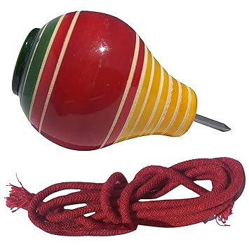 Buy simple days wooden spinning tops 