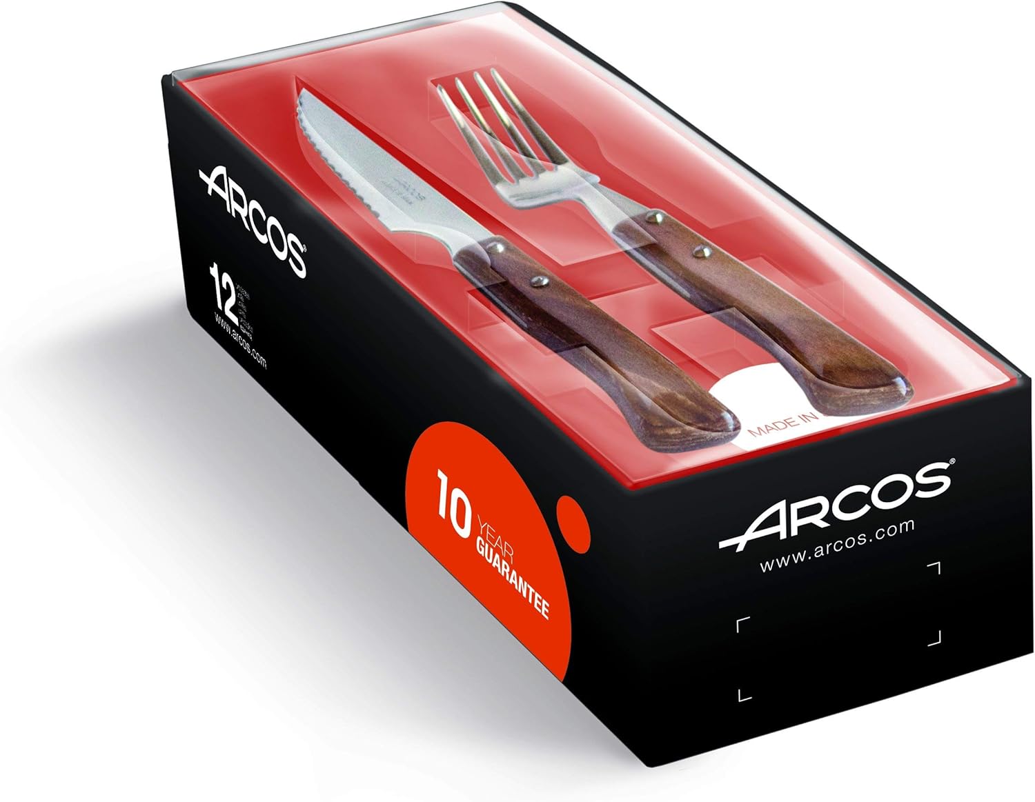 ARCOS 377700 Steak Knife Set, 28 x 10 x 7 cm Amazon.ca Home & Kitchen