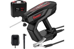 Faiuot Handheld Welding Machine [2023 Upgraded] 20-200Amp LCD Digital Display/IGBT Inverter/Protected Handle Portable ARC Welder Machine, Electric Welding Machine Kit for 3/32''-1/8'' All Size Rods