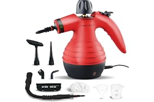 Comforday Steam Cleaner Portable - Multifunction Pressure steam Cleaner with Safety Lock to Remove Stains, Clean Carpets and 