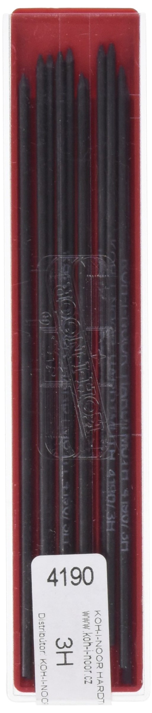 KOH-I-NOOR Graphite Lead for 2mm Diameter 120mm 3H Mechanical Pencil