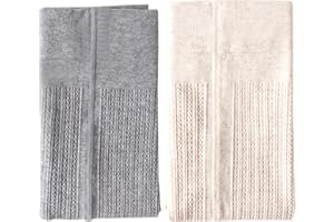 Cable Knit Tights High Elastic Waist Twisted Knitted Tights Striped Cotton Thick Warm Autumn Winter for Women Oatmeal White