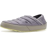 The North Face Women's Thermoball Traction Mule V Winter Shoe - Insulated & Water Repellent, Rubber Outsole, Transcendent Grey/Stone Slab, 9