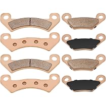 Caltric Front Brake Pad Set For John Deere XUV835M XUV835R XUV865E XUV865M – 2 Pack