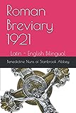 Roman Breviary 1921: Latin - English Bilingual