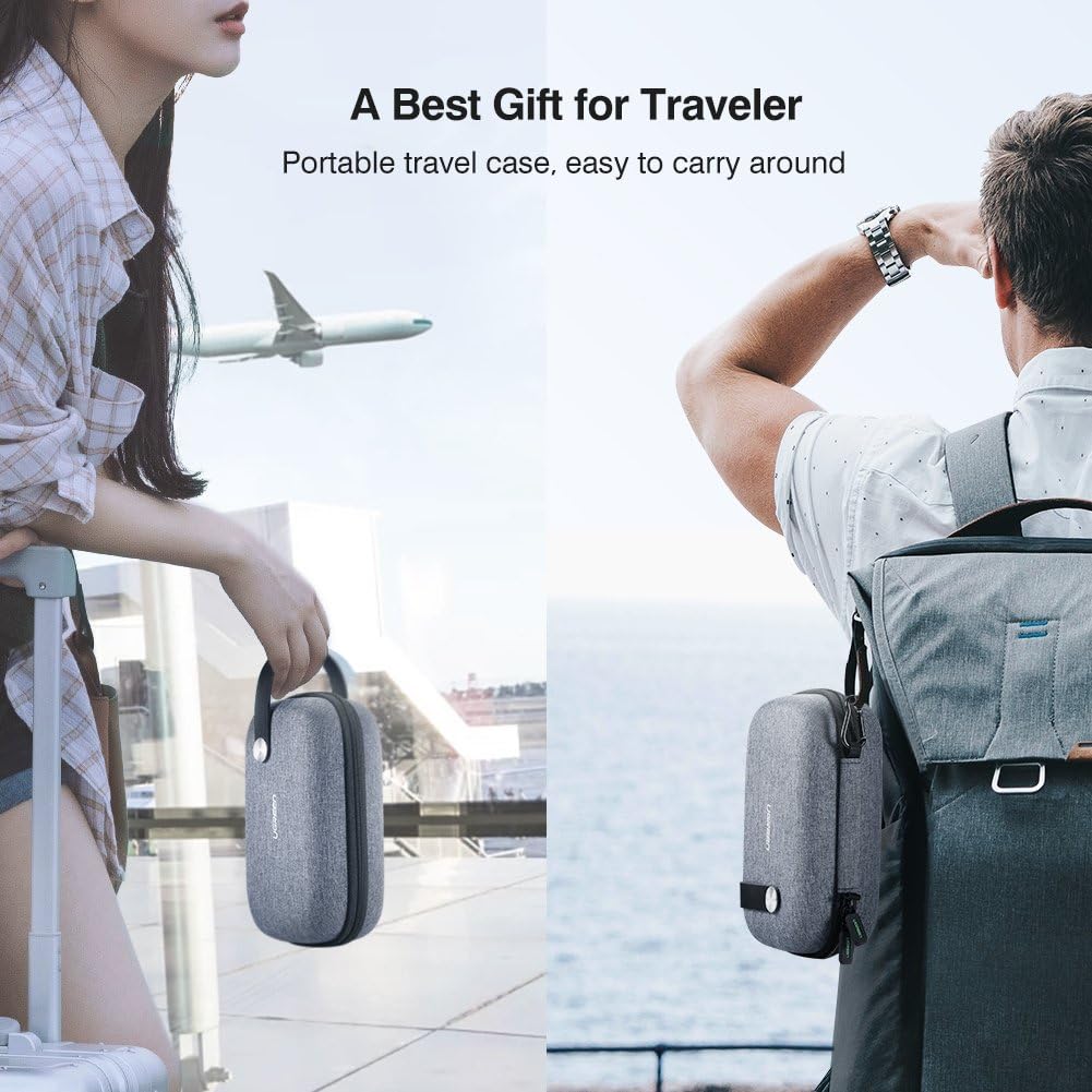 UGREEN Travel Accessories Bag, Portable Cable Organiser Travel Electronics Organiser Small Gadget Cable Bag Pouch - Image 5