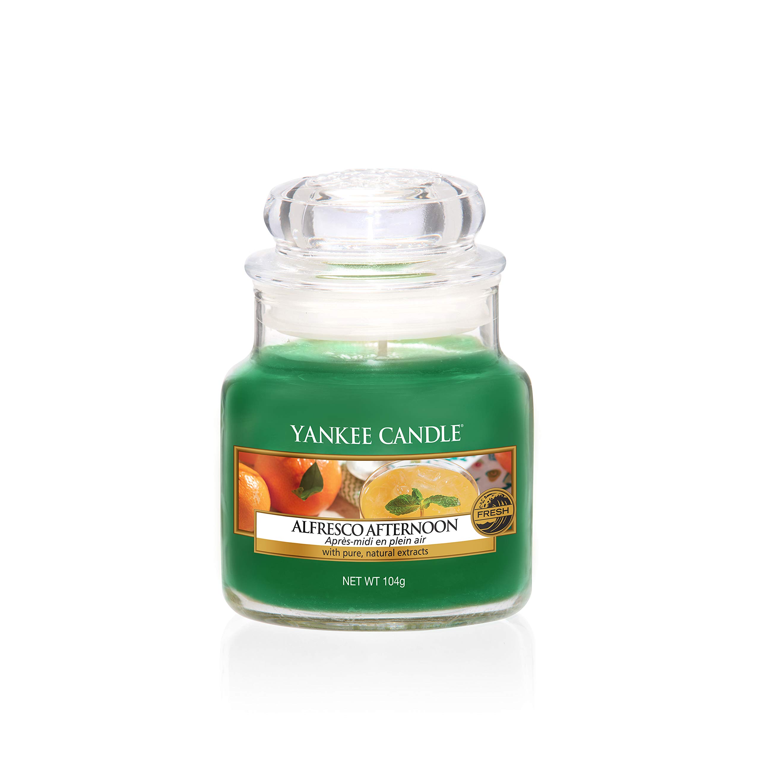 Yankee Candle Small Jar Scented Candle, Alfresco Afternoon