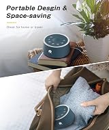 Dreamegg D1 White Noise Machine with Night Light 24 Sounds Baby Sleep view 5