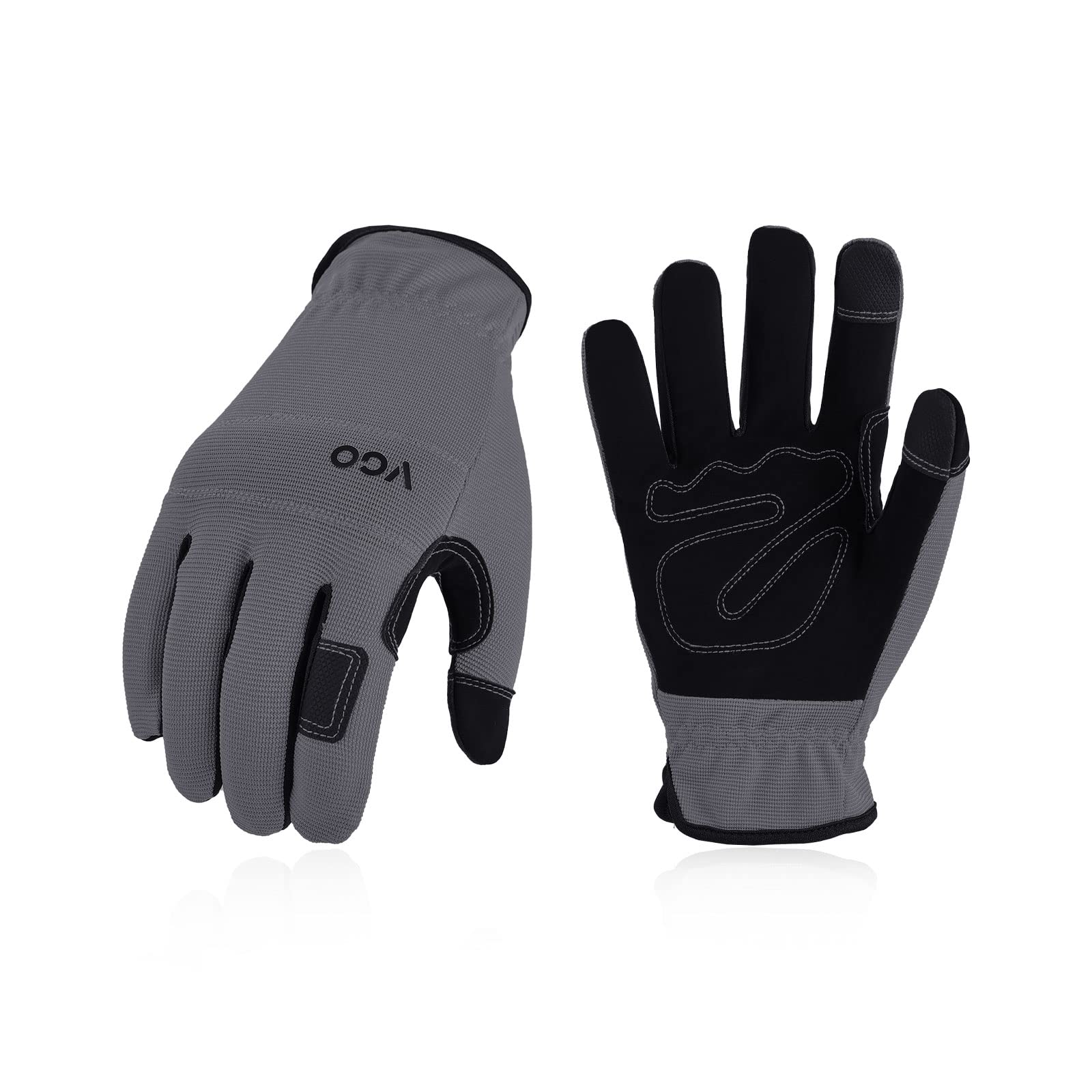Vgo... Winter Work Gloves Waterproof Touchscreen, Warm Safety Working Gloves in Cold Weather Light Duty Mechanic